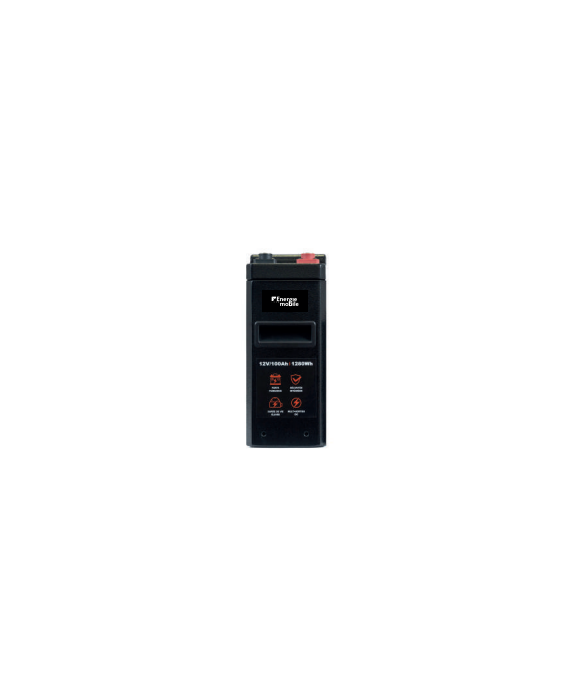 Batterie Lithium Bluetooth SLIM - 12V - 200 Ah Energie Mobile [product_reference]