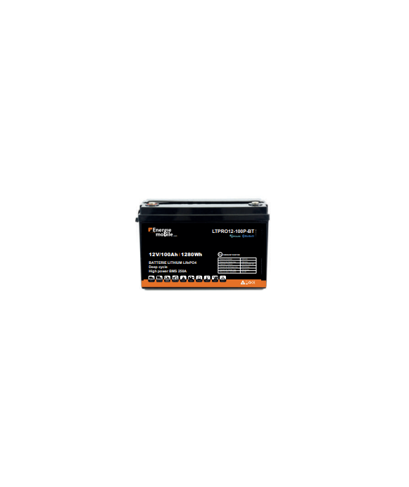 Batterie Lithium Bluetooth Polar - 12 V - 200 Ah Energie Mobile [product_reference]