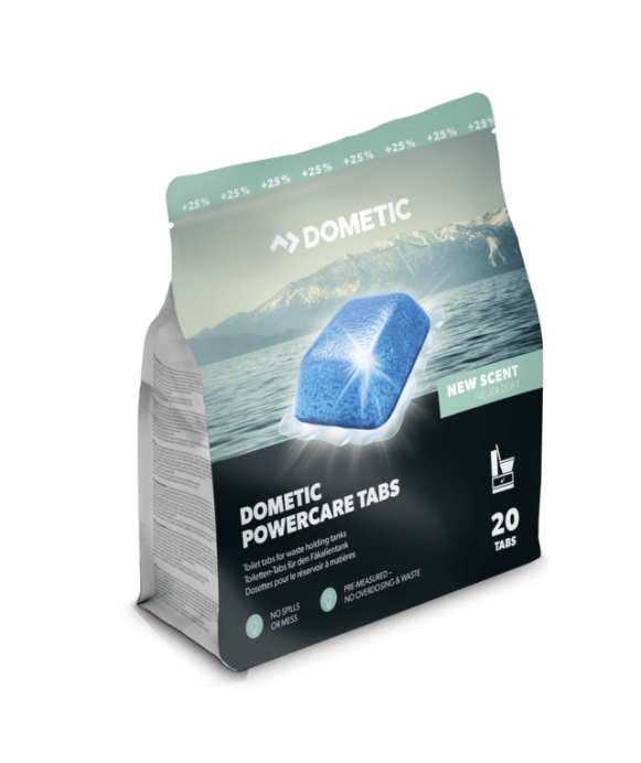 Produit sanitaire pour réservoirs à eaux noires, 20 dosettes Dometic [product_reference]