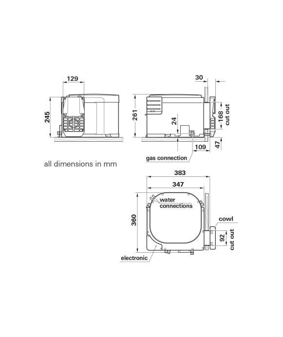Chauffe-eau Truma Boiler gaz Truma [product_reference]