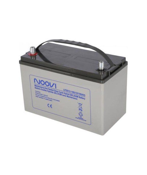 Batterie hybride Gel/AGM 80 Ah KENT Techniques Avancées [product_reference]
