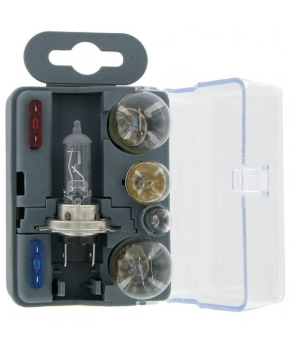Kit de secours H7 12V avec 6 ampoules et 3 fusibles Casteels [product_reference]