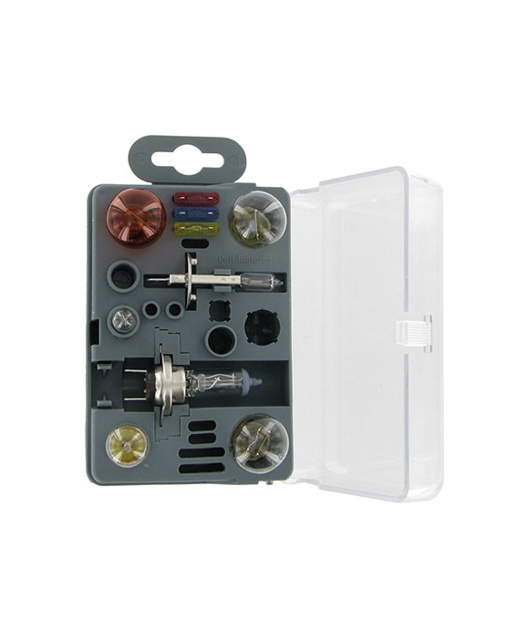Kit de secours H1H7 12V avec 7 ampoules et 6 fusibles Casteels [product_reference]