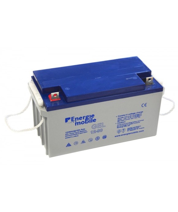 Batterie GEL 12 V - 90 Ah Energie Mobile [product_reference]