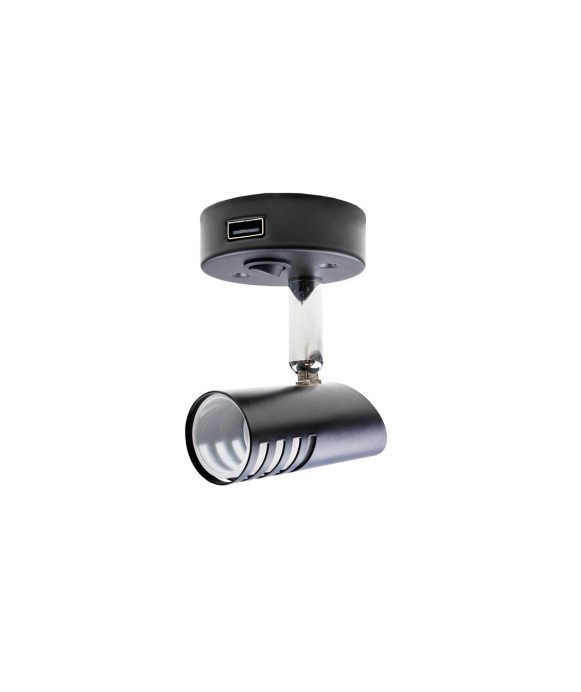 Spot avec tête pivotante et prise USB HABA [product_reference]