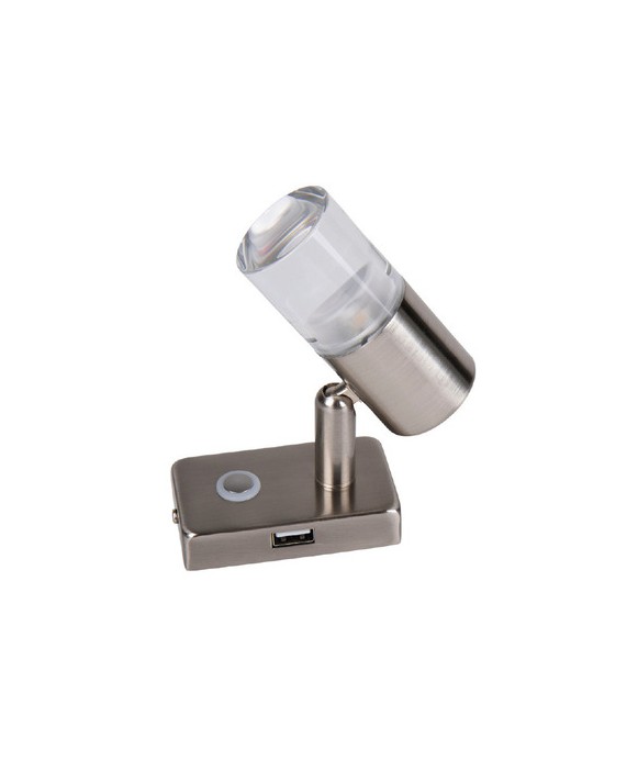 Spot LED avec interrupteur tactile et port USB Carbest [product_reference]