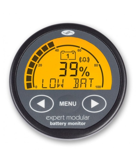 Contrôleur LCD pour 2 batteries avec le kit câble - Shunt 600 A Energie Mobile [product_reference]